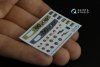 Quinta Studio QD35033 Opel Blitz 3D-Printed & coloured Interior on decal paper (Tamiya) 1/35
